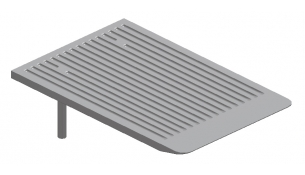Piastre di trasferimento con scanalature